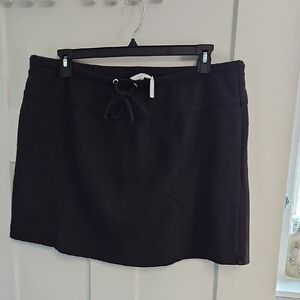 Coral Bay Women’s Black Drawstring Skort